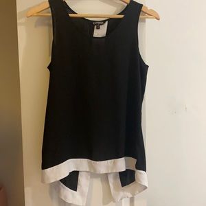 Express sleeveless blouse - never worn
